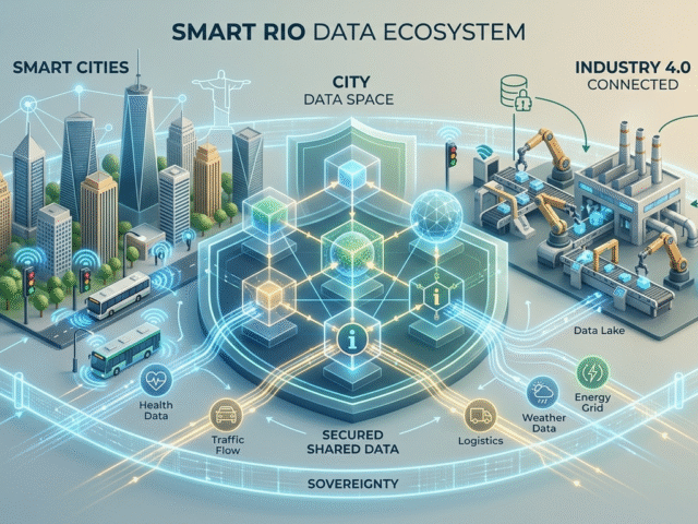 O que são Data Spaces e o Padrão IDSA? O Futuro do Compartilhamento de Dados na Indústria e nas Cidades