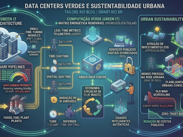 Data Centers Verdes e Sustentabilidade Urbana: Como o Rio pode liderar a infraestrutura de TI de baixo carbono
